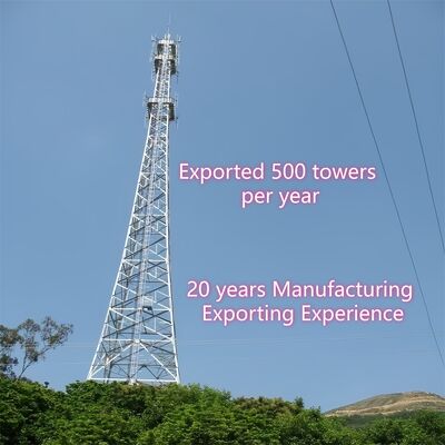 20 30 40M 3 লেগ টিউবুলার স্টিল সিমলেস আইএসপি ইন্টারনেট 5 জি ওয়াইফাই বিটিএস টেলিকম ট্রান্সমিশন টাওয়ার