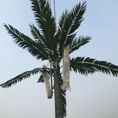 38M বায়োনিক ট্রি টাওয়ার গ্যালভানাইজড স্টিল এবং ইউভি প্রতিরোধী প্লাস্টিক দিয়ে নির্মিত যা স্থায়িত্ব এবং ক্ষয় প্রতিরোধ ক্ষমতা নিশ্চিত করে