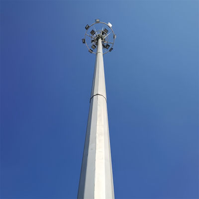 যোগাযোগ 20 30 40 M স্ব-সমর্থন অ্যান্টেনা মাস্ট 4G 5G ওয়াইফাই একক টেলিযোগাযোগ টাওয়ার