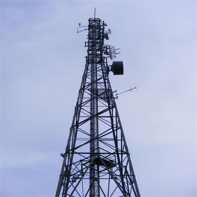 5-200M গ্যালভানাইজড এঙ্গেল স্টীল স্টীল ল্যাটিস টাওয়ার নির্মাতারা ল্যাটিস টেলিকম টাওয়ার