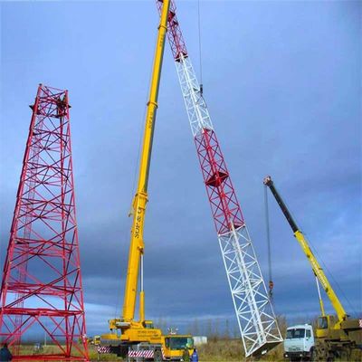 হট ডিপ গ্যালভানাইজেশন 4 লেগড টাওয়ার 20m 25m 30m 35m 40m 45m 50m 55m 60m 65m 70m 75m 80m