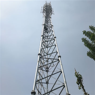 ৩ পা ট্যুবুলার ক্র্যাঙ্ক আপ অ্যান্টেনা টাওয়ার টেলিকম স্টিল টাওয়ার ৫০ মি 60 মি 65 মি