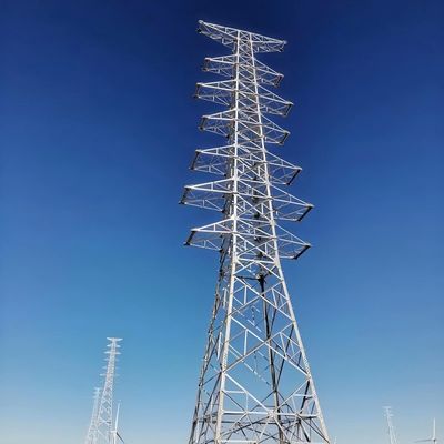 ট্রান্সমিশন লাইন হাই ভোল্টেজ পাওয়ার টাওয়ার 132KV 220KV 380KV 400KV 500KV 750KV 1000KV