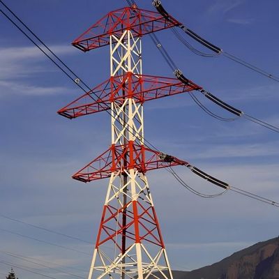 ট্রান্সমিশন লাইন হাই ভোল্টেজ পাওয়ার টাওয়ার 132KV 220KV 380KV 400KV 500KV 750KV 1000KV