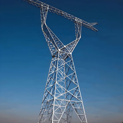ট্রান্সমিশন লাইন হাই ভোল্টেজ পাওয়ার টাওয়ার 132KV 220KV 380KV 400KV 500KV 750KV 1000KV