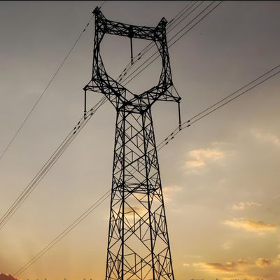 ট্রান্সমিশন লাইন হাই ভোল্টেজ পাওয়ার টাওয়ার 132KV 220KV 380KV 400KV 500KV 750KV 1000KV