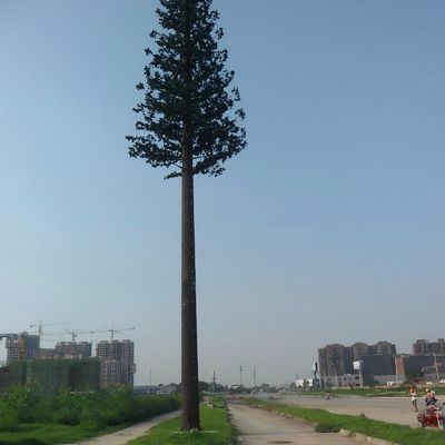 গ্যালভানাইজড স্টিল সিঙ্গল টিউব বায়োনিক ক্যামোফ্লেজ 5 জি টাওয়ার নারকেল গাছ টেলিযোগাযোগ পাম ট্রি পাইন ট্রি