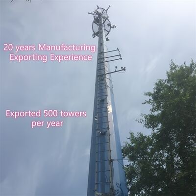 আয়রন ওয়াইফাই সেল ফোন অ্যান্টেনা টাওয়ার ২৫ মিটার ৪০ মিটার উচ্চতা নেটওয়ার্ক মোবাইল জিএসএম যোগাযোগ