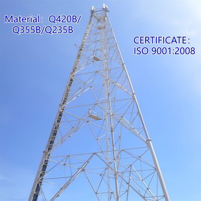 শক্তিশালী এবং টেকসই 3 পায়ে টিউবুলার ইস্পাত টাওয়ার যা শিল্পে চাহিদাপূর্ণ লোড এবং পরিবেশগত প্রয়োজনীয়তা পূরণের জন্য ডিজাইন করা হয়েছে