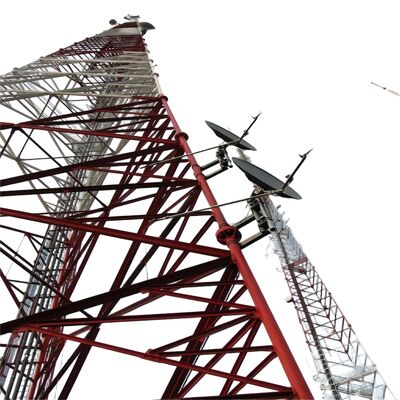 দীর্ঘমেয়াদী স্থায়িত্ব এবং পরিবেশগত চাপের বিরুদ্ধে প্রতিরোধের জন্য ডিজাইন করা উচ্চ শক্তি সম্পন্ন ৩ পায়ের টিউবুলার স্টিল টাওয়ার