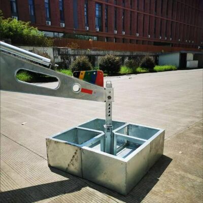 টেলিস্কোপিক টিউবুলার গ্যালভানাইজড স্টিল স্ব-সমর্থন 15 20 25 এম 5 জি 4 জি ওয়াইফাই আউটডোর যোগাযোগ টাওয়ার