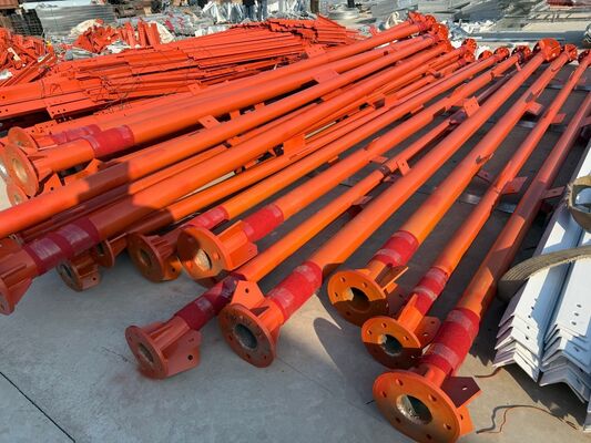 15 25 35M মাল্টি সিগন্যাল 3 লেগড টিউবুলার স্টিল গ্যালভানাইজড সেলফ সাপোর্টিং আউটডোর 5G 4G ওয়াইফাই রেডিও টেলিকম টাওয়ার