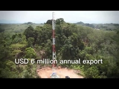 ৩ পায়ে স্টিলের যোগাযোগ টাওয়ার