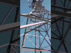 1.4 পায়ে বাঁকা স্টিলের কোণাকার টাওয়ার