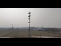 গ্যালভানাইজড 3 পায়ে নলাকার ইস্পাত টাওয়ার